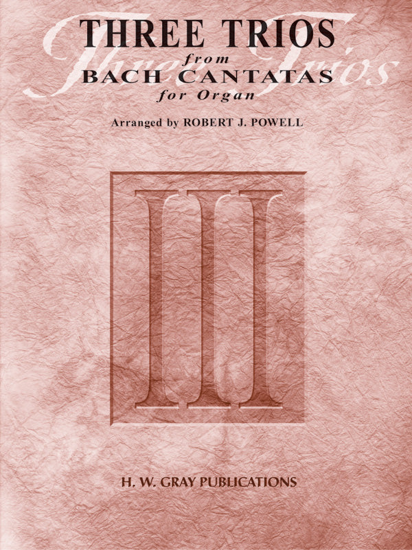 Three Trios from Bach Cantatas Cover Image