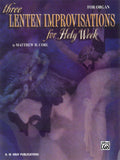 Three Lenten Improvisations for Holy Week Cover Image