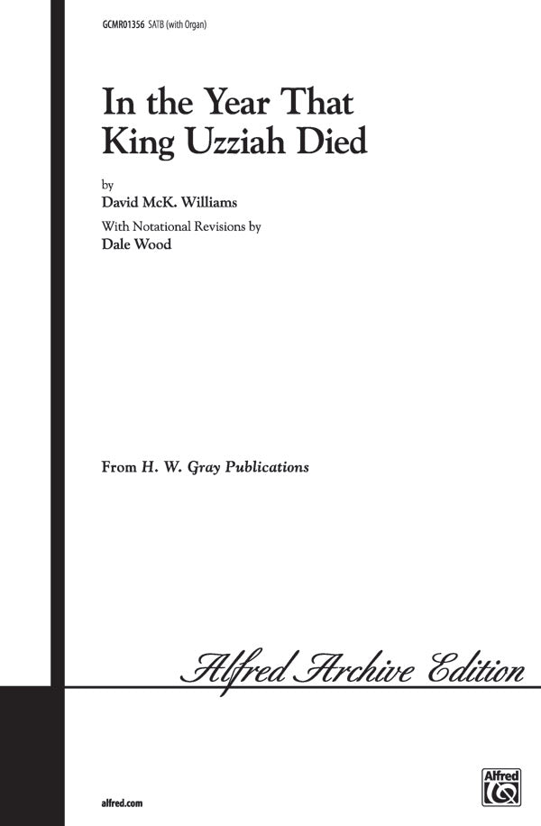 In the Year That King Uzziah Died Cover Image