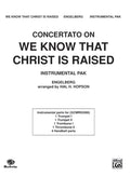 Concertato on "We Know That Christ Is Raised" Cover Image