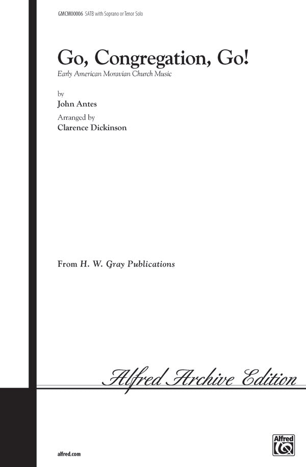 Go, Congregation, Go! Cover Image
