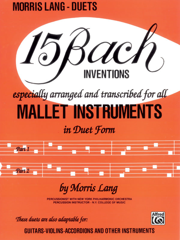 15 Bach Inventions Cover Image