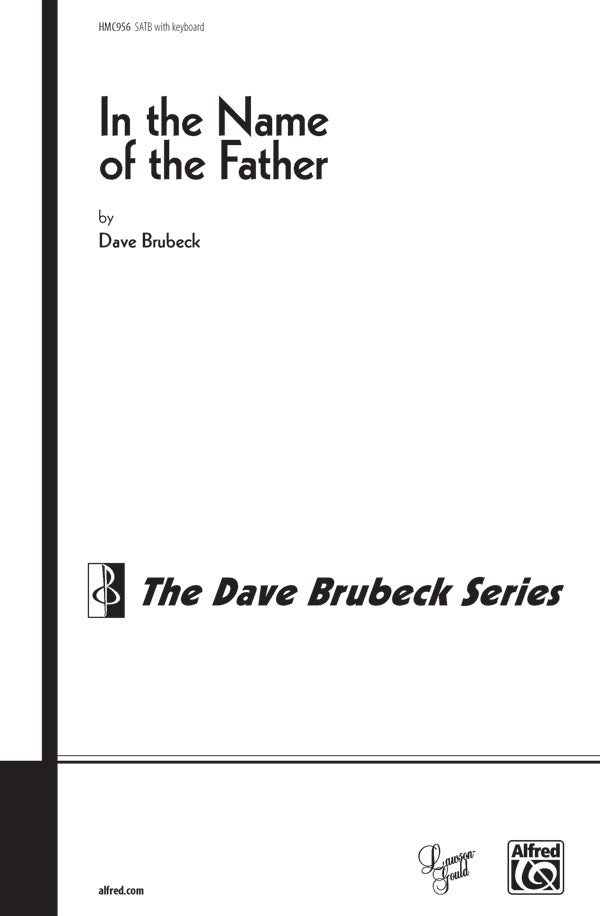 In the Name of the Father (from <I>The Voice of the Holy Spirit</I>) Sheet Music Preview
