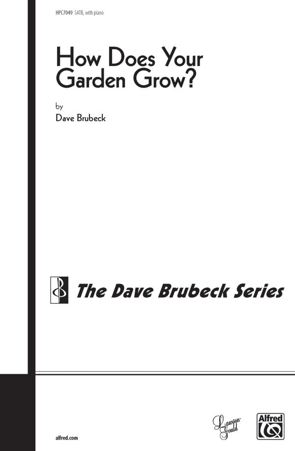 How Does Your Garden Grow? (from <I>Four New England Pieces</I>) Sheet Music Preview