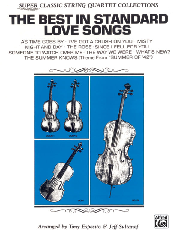 The Best in Standard Love Songs Cover Image