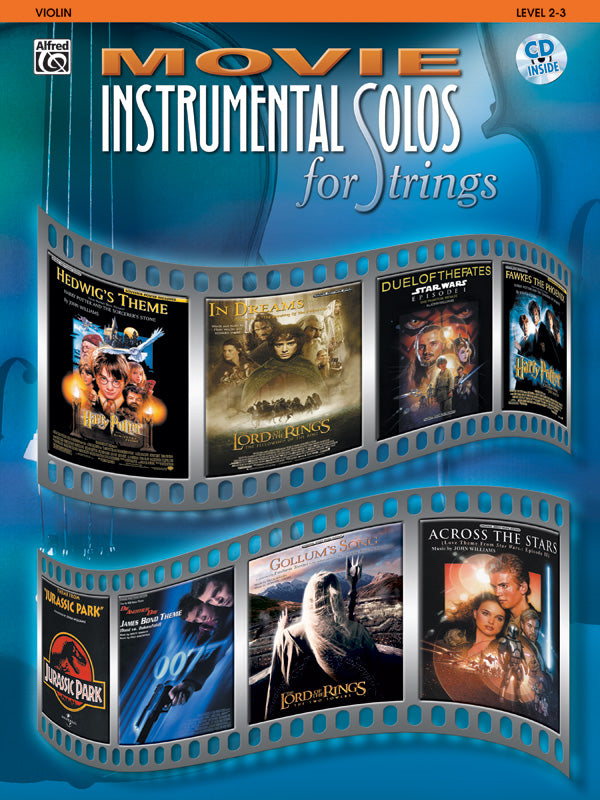 Movie Instrumental Solos for Strings Cover Image