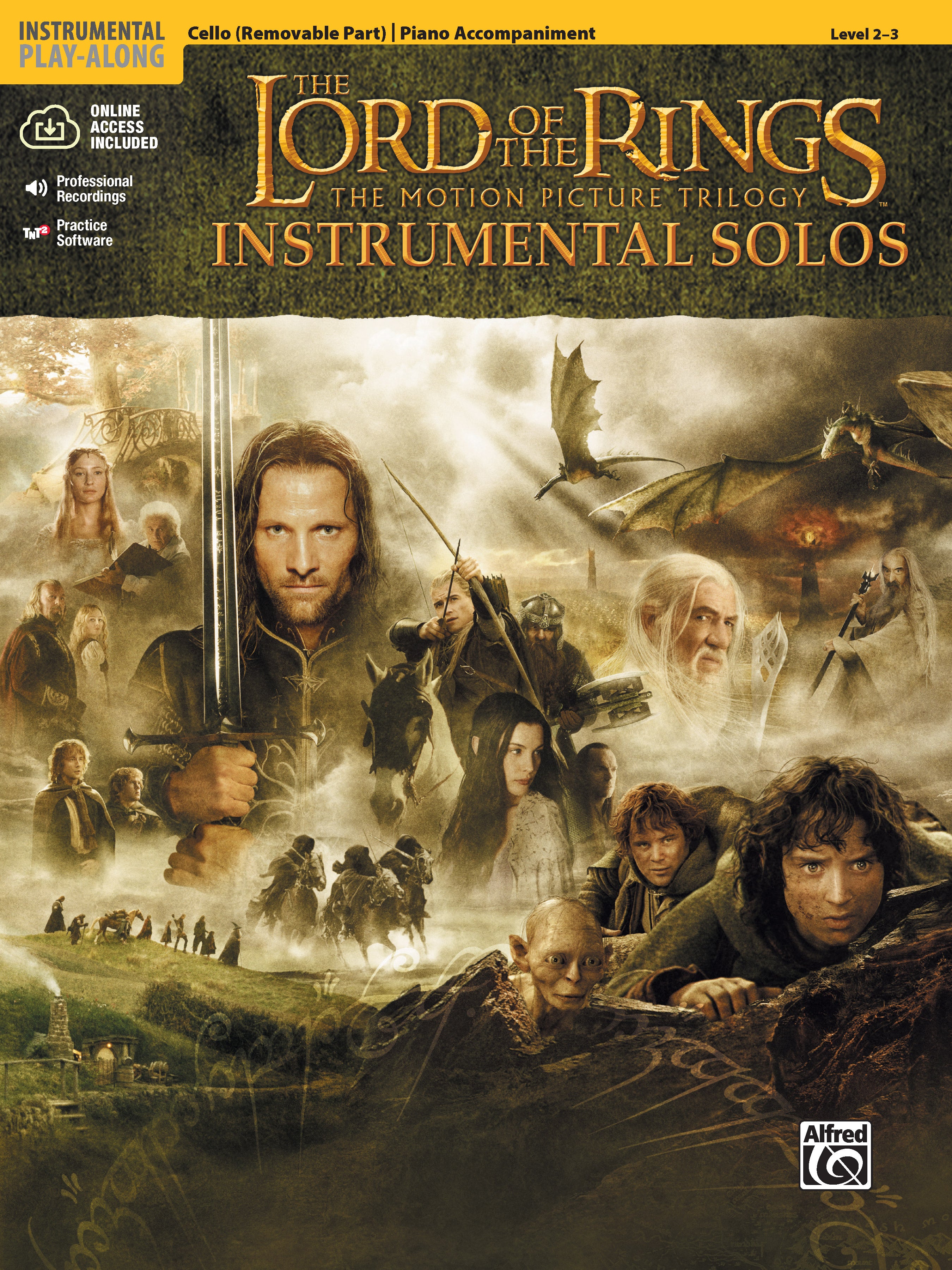 The Lord of the Rings Instrumental Solos for Strings Cover Image