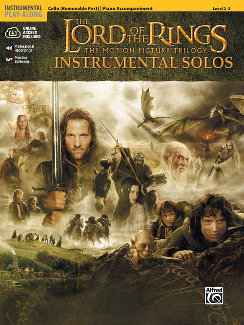 The Lord of the Rings Instrumental Solos for Strings Cover Image