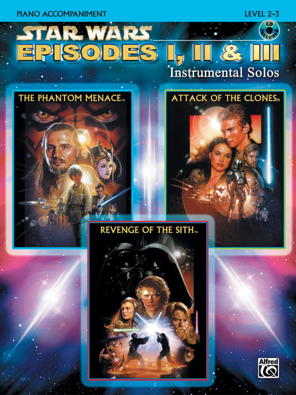 Star Wars®: Episodes I, II & III Instrumental Solos Cover Image