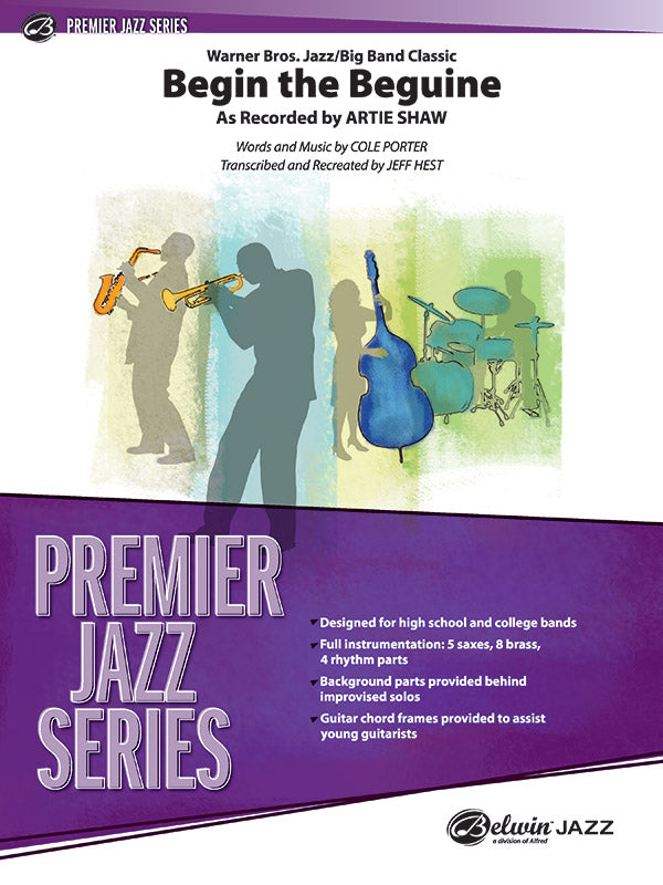 Begin the Beguine: Jazz Ensemble Conductor Score & Parts | Jeff