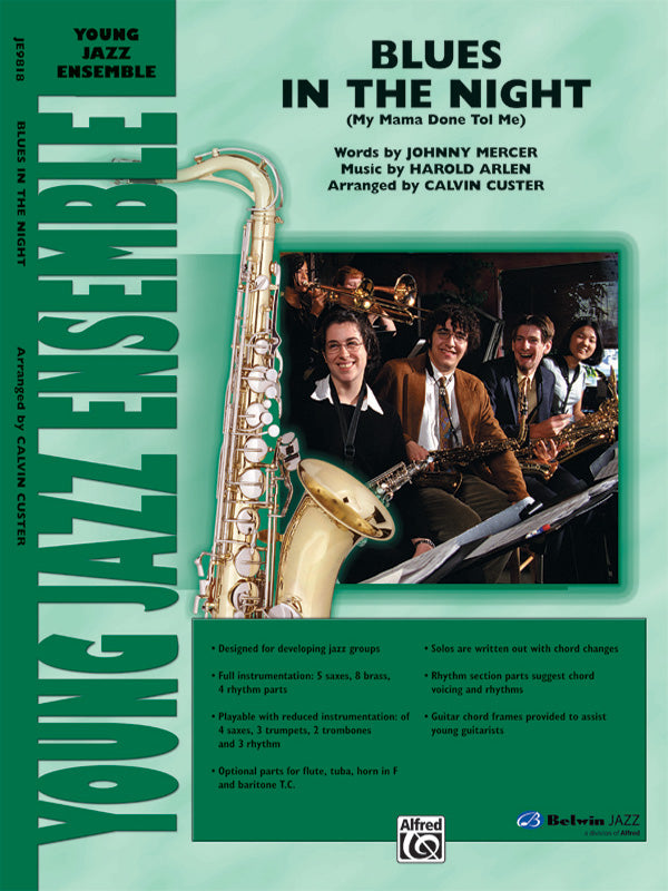 Blues in the Night: Flute Sheet Music Preview