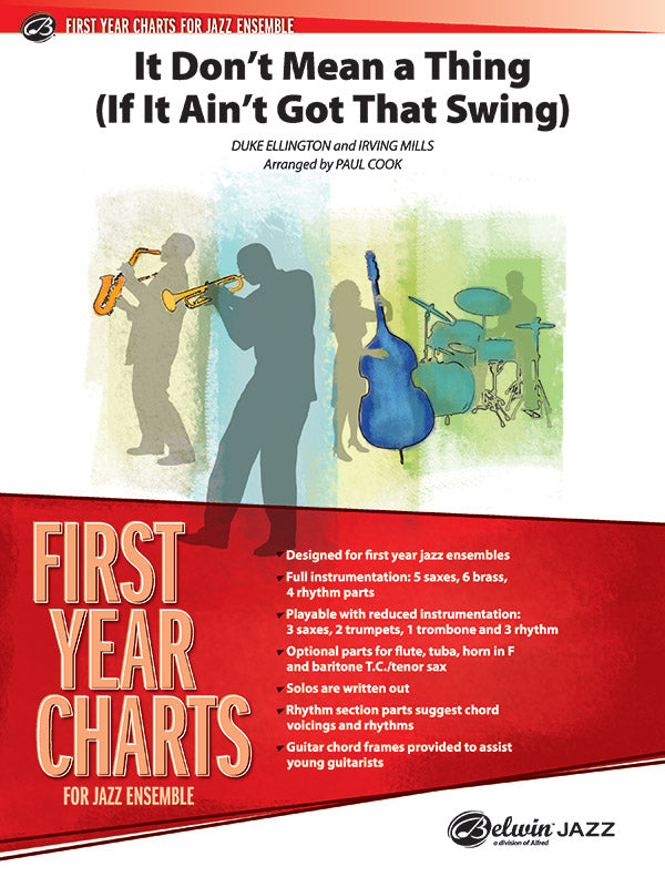 It Don't Mean a Thing (If It Ain't Got That Swing): B-flat Tenor Saxophone Sheet Music Preview