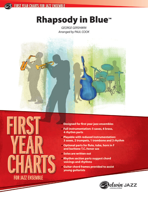 Rhapsody in Blue: String Bass Sheet Music Preview