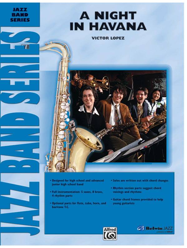 A Night in Havana: E-flat Alto Saxophone Sheet Music Preview