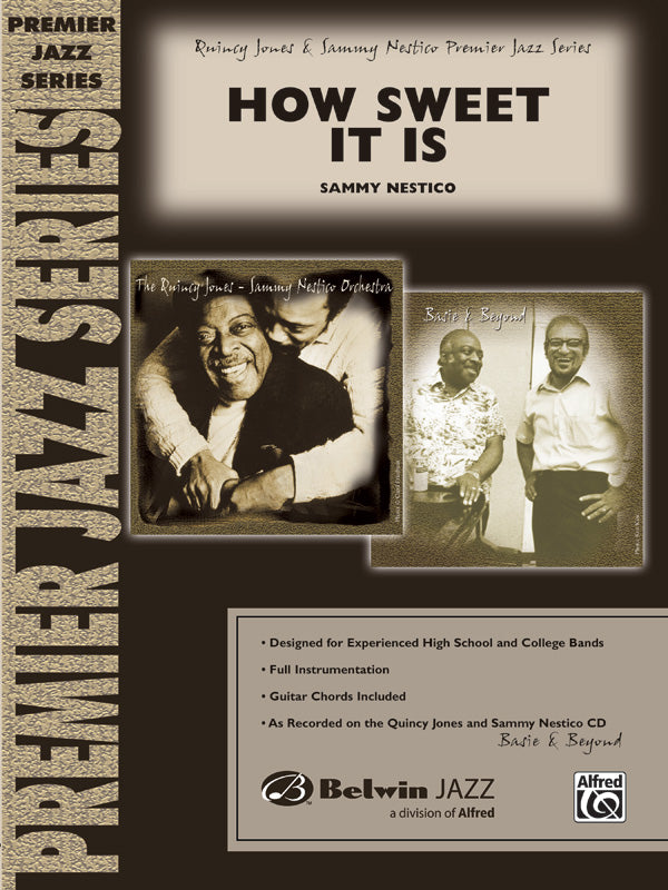How Sweet It Is: B-flat Tenor Saxophone Sheet Music Preview