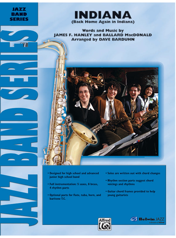 Indiana (Back Home Again in Indiana) Sheet Music Preview