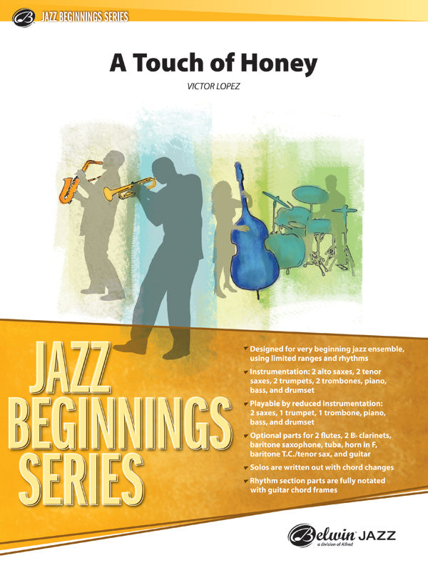 A Touch of Honey: 1st B-flat Trumpet Sheet Music Preview