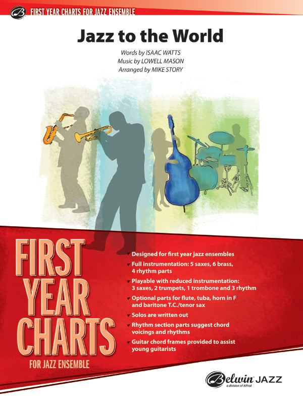 Jazz to the World: 2nd E-flat Alto Saxophone Sheet Music Preview