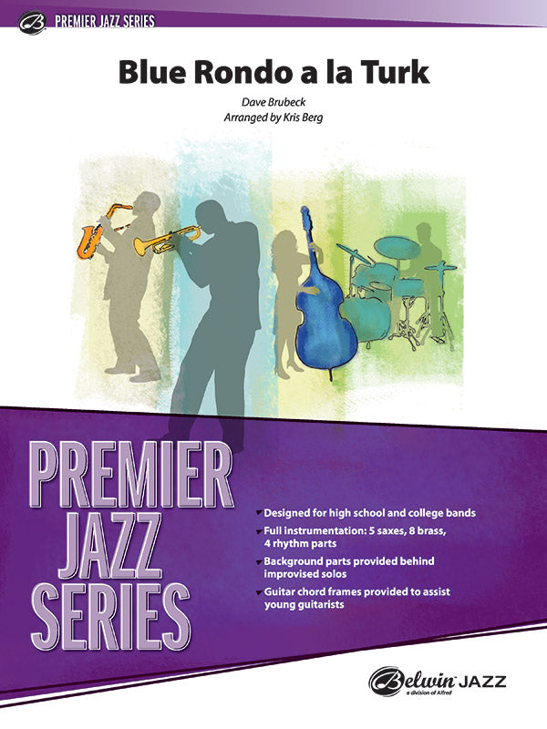 Blue Rondo a la Turk: Jazz Ensemble Conductor Score & Parts | Dave