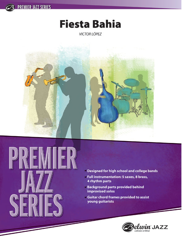 Fiesta Bahia: B-flat Tenor Saxophone Sheet Music Preview