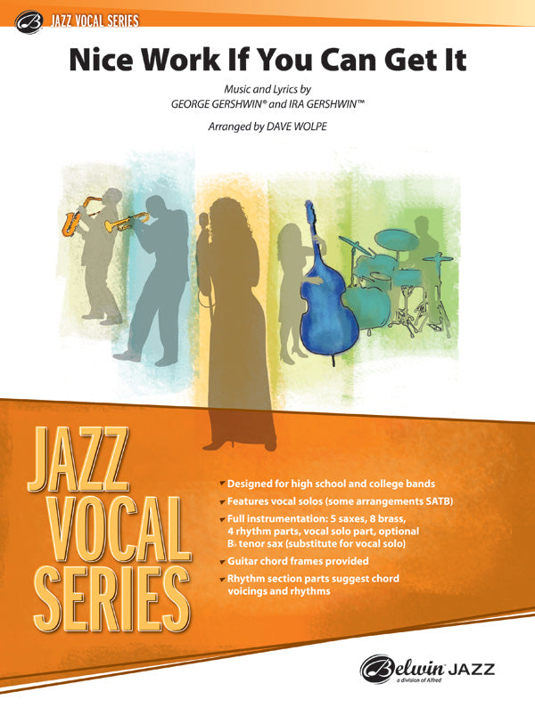 Nice Work If You Can Get It: Vocal Solo Sheet Music Preview