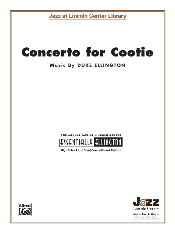 Concerto for Cootie Cover Image