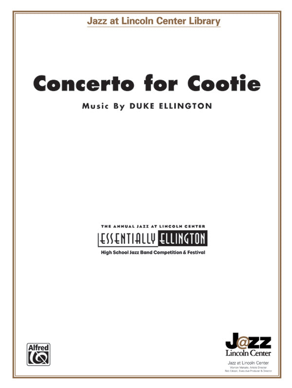 Concerto for Cootie Sheet Music Preview