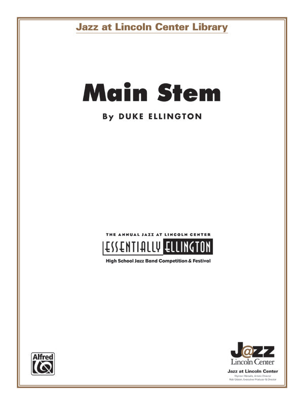 Main Stem Sheet Music Preview