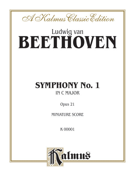 Symphony No. 1, Opus 21 Cover Image