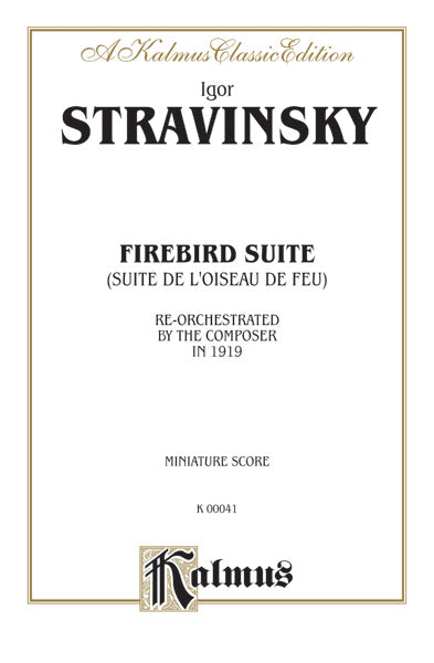 Firebird Suite (Suite de L'Oiseau de Feu) Cover Image