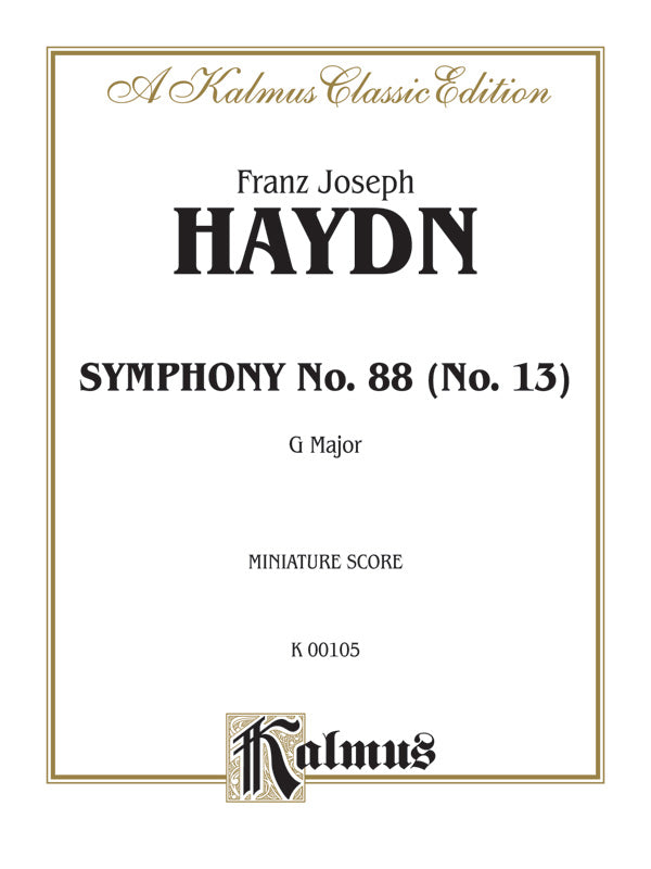 Symphony No. 88 in G Major Cover Image