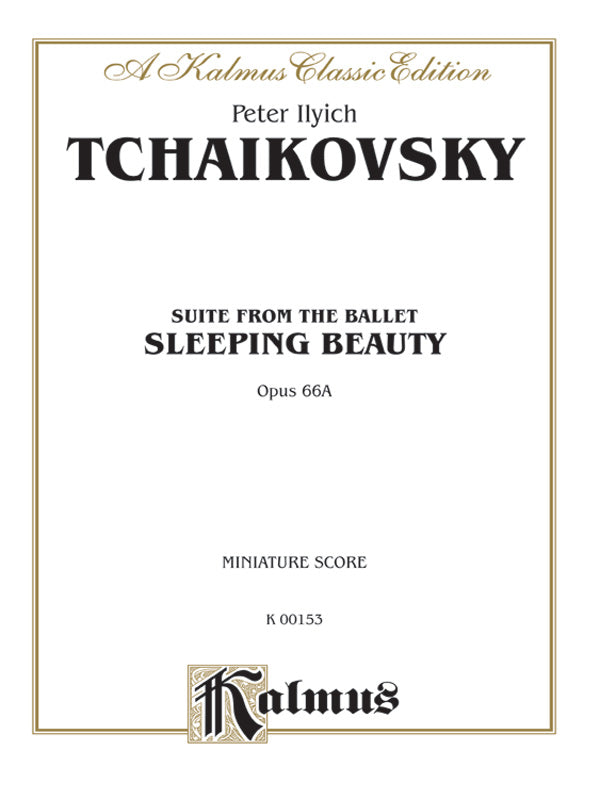 Suite from the Ballet "Sleeping Beauty" Opus 66a Cover Image