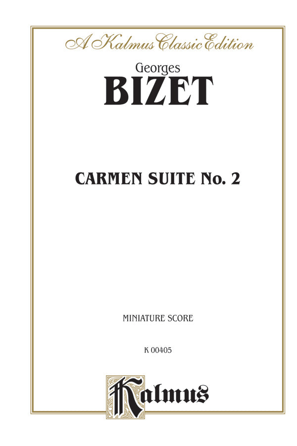 Carmen Suite II Cover Image