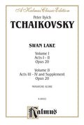 Swan Lake, Opus 20 (Volume I-II, Acts I-IV and Supplement) Cover Image