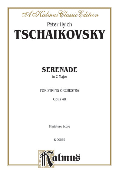 Serenade for String Orchestra, Opus 48 Cover Image
