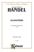 Alessandro (1726), An Opera in Three Acts Cover Image