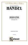 Rodelinda (1725), An Opera in Three Acts Cover Image