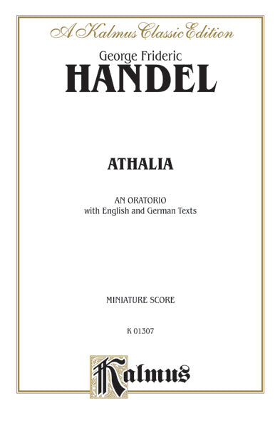 Athaliah (1733) Cover Image
