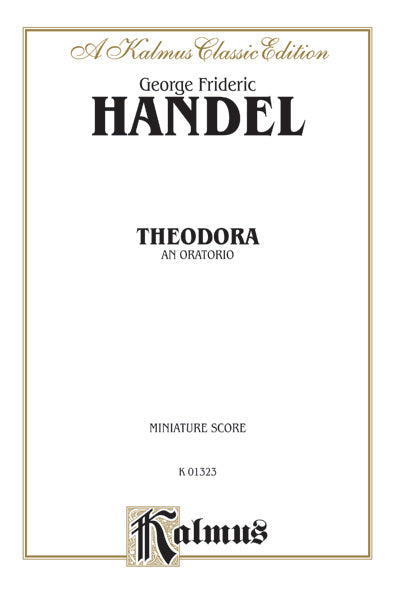 Theodora (1730), An Oratorio Cover Image