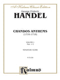 Chandos Anthems: 1. O Be Joyful in the Lord 2. In the Lord I Put My Trust 3. Have Mercy Upon Me Cover Image