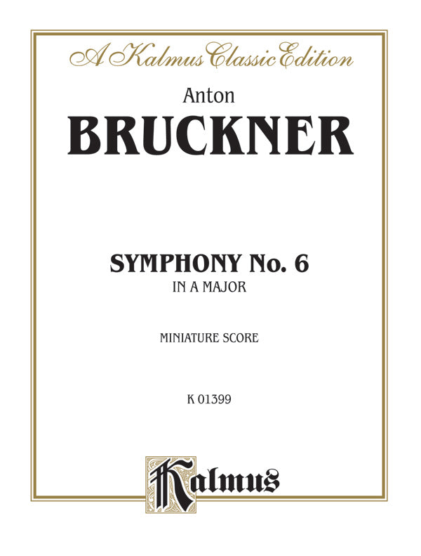 Symphony No. 6 Cover Image