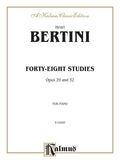 Forty-eight Studies, Opus 29 & 32 Cover Image