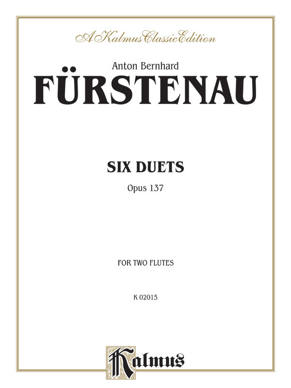 Six Duets, Opus 137 Cover Image