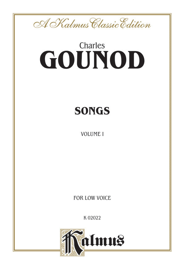 Songs, Volume I Cover Image