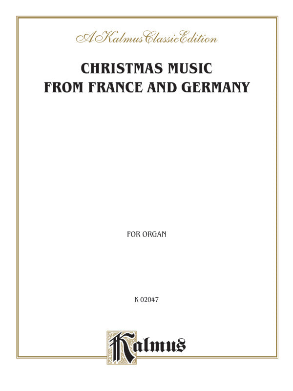Christmas Music from France and Germany Cover Image