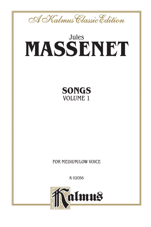 Songs, Volume I Cover Image