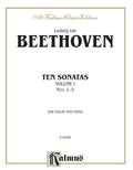 Ten Violin Sonatas, Volume I (Nos. 1-5) Cover Image