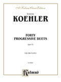 Forty Progressive Duets, Opus 55 Cover Image