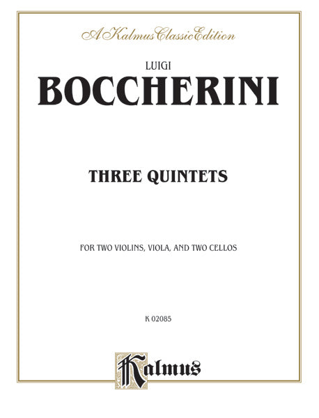 Three Quintets Cover Image