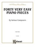 Forty Very Easy Piano Pieces Cover Image